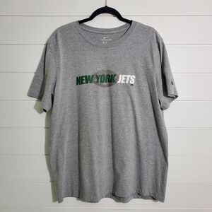 Nike NY Jets Gray Short-sleeve Tee.‎ Size: XL